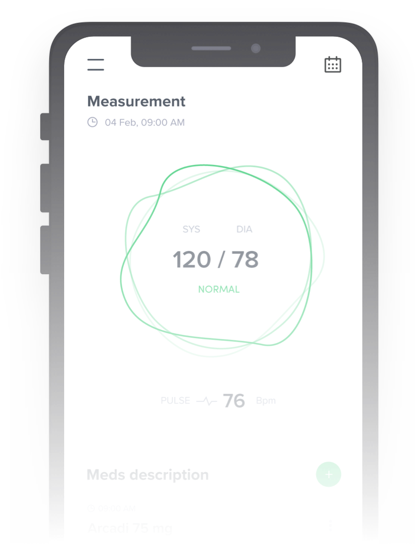 healthcare app mockup